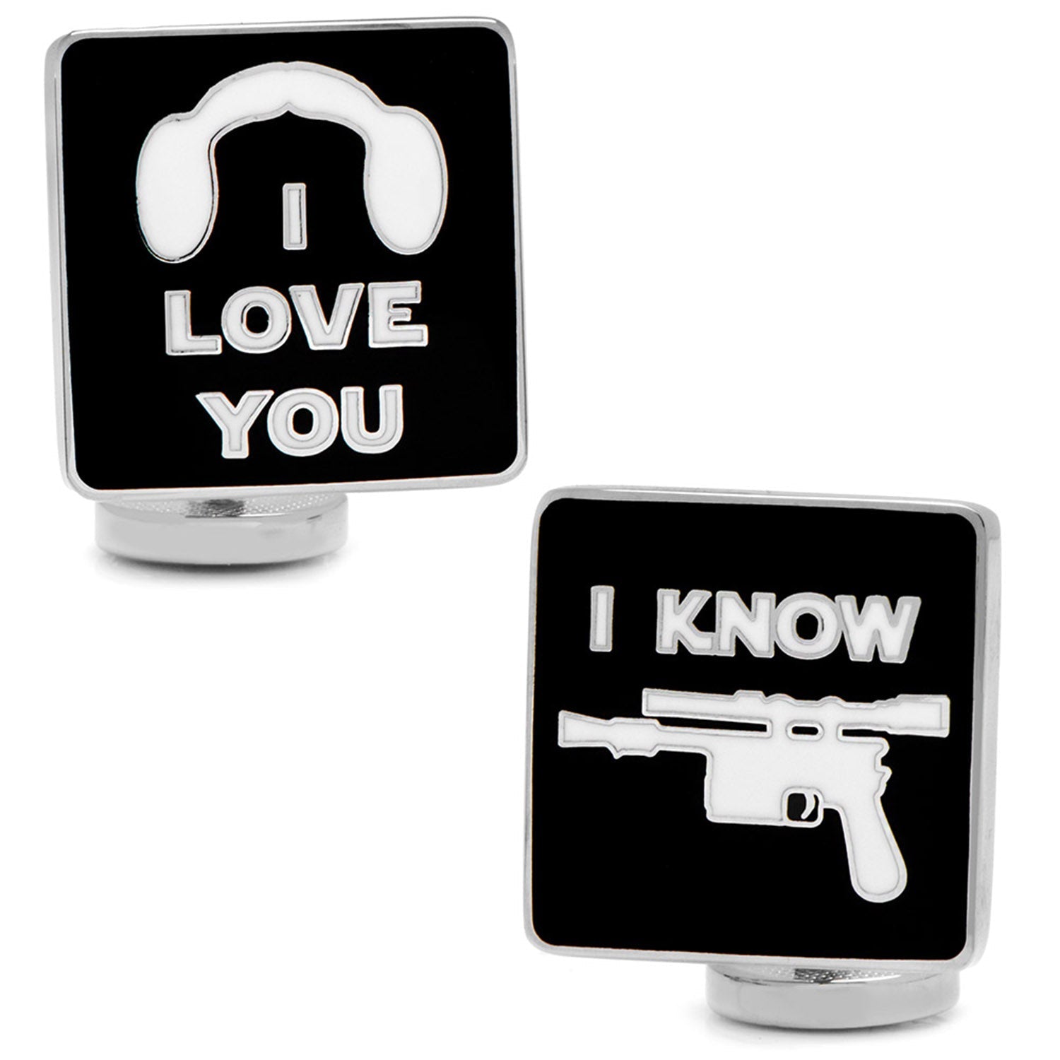  Cufflinks I Love You I Know Icon Cufflinks - Default Title - Bonton