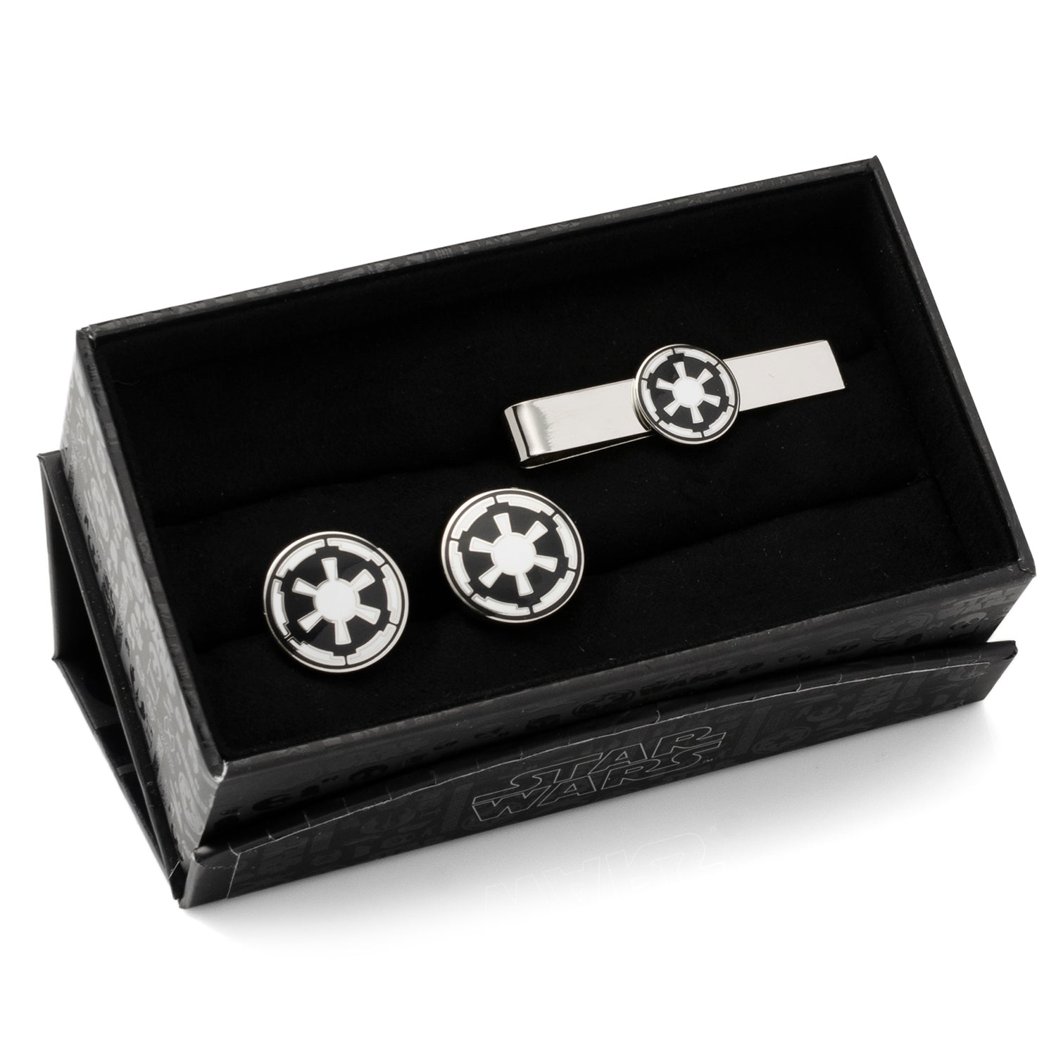  Cufflinks Imperial Empire Cufflinks and Tie Bar Gift Set - Default Title - Bonton