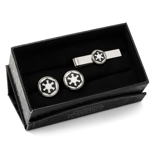 Imperial Empire Cufflinks and Tie Bar Gift Set