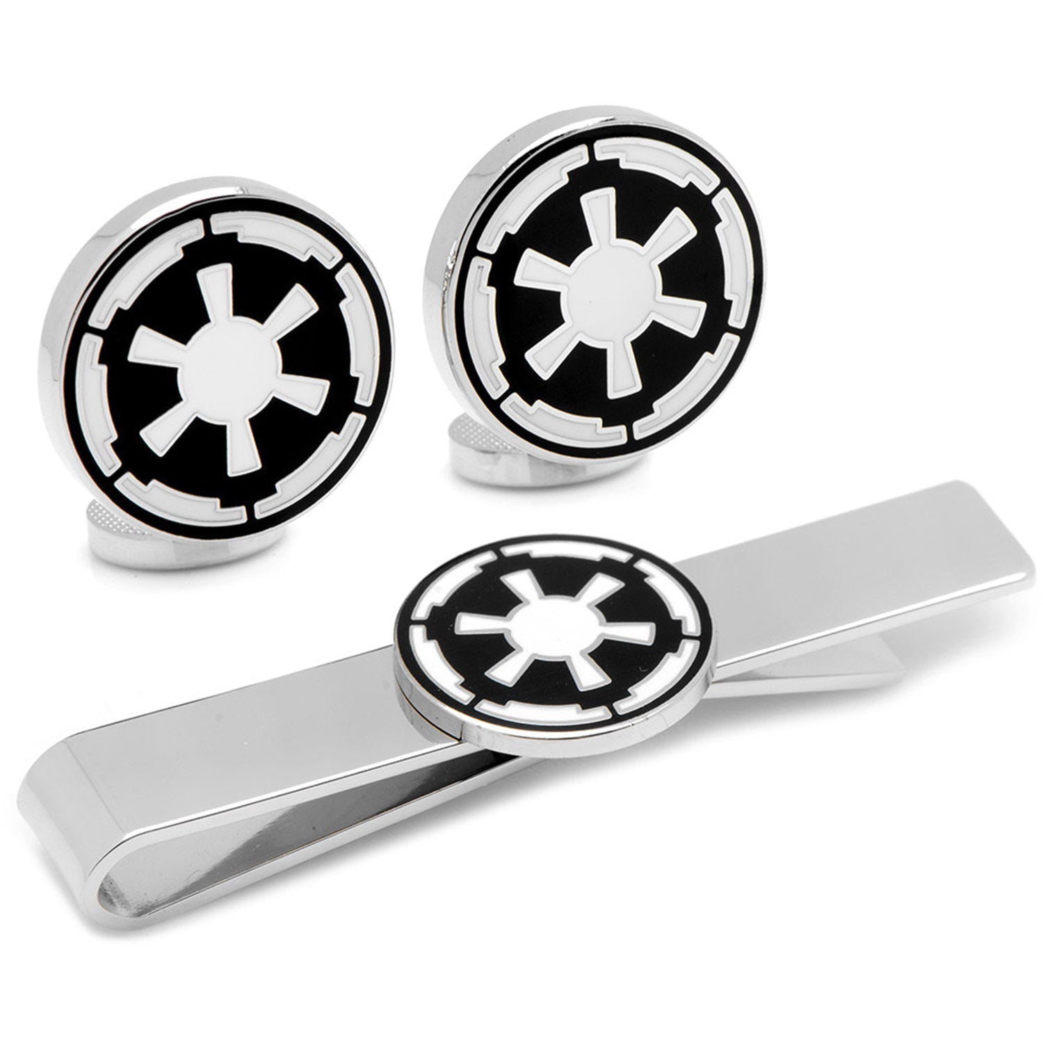  Cufflinks Imperial Empire Cufflinks and Tie Bar Gift Set - Default Title - Bonton