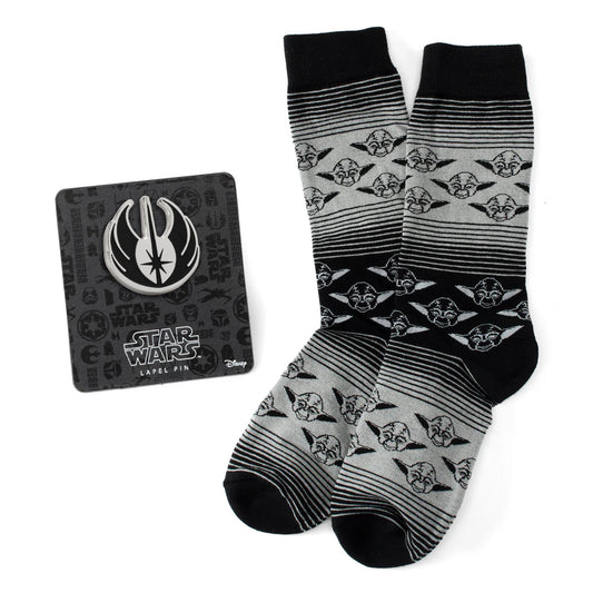 Jedi Yoda Gray Black Gift Set