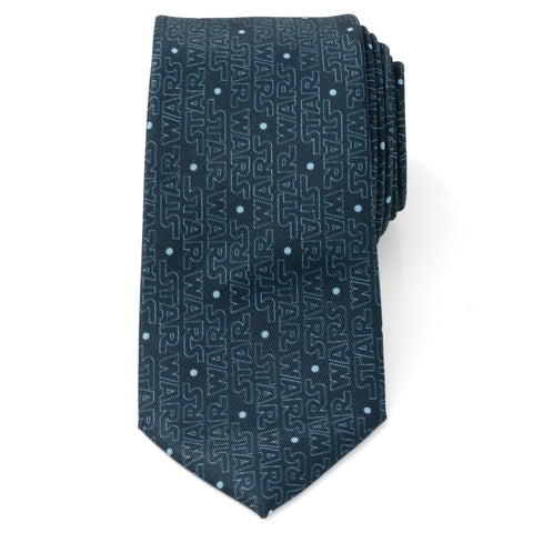 Star Wars Logo Blue Men's Tie