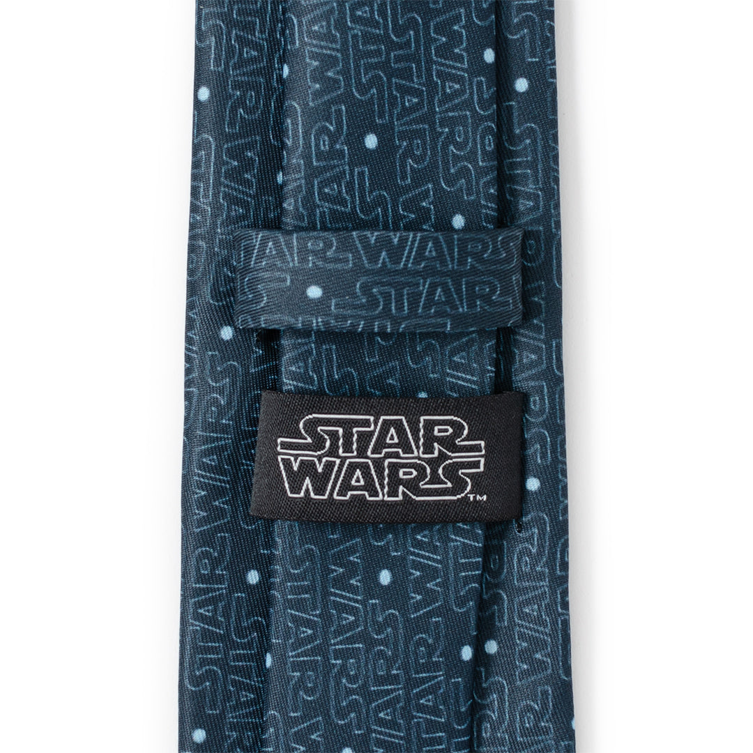  Cufflinks Star Wars Logo Blue Men's Tie - Default Title - Bonton