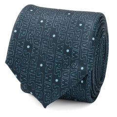 Star Wars Logo Blue Men's Tie