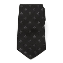 Mandalorian Black Silk Men's Tie