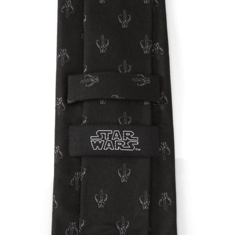 Mandalorian Black Silk Men's Tie