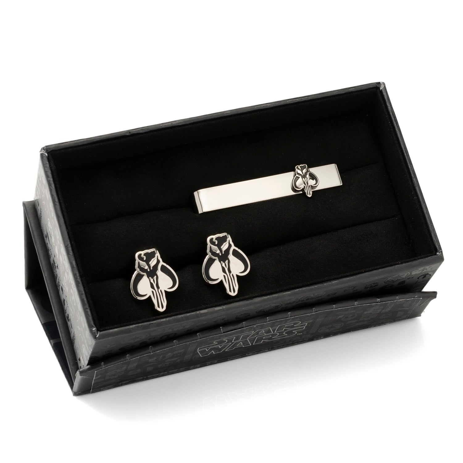  Cufflinks The Mandalorian Cufflinks and Tie Bar Gift Set - Default Title - Bonton