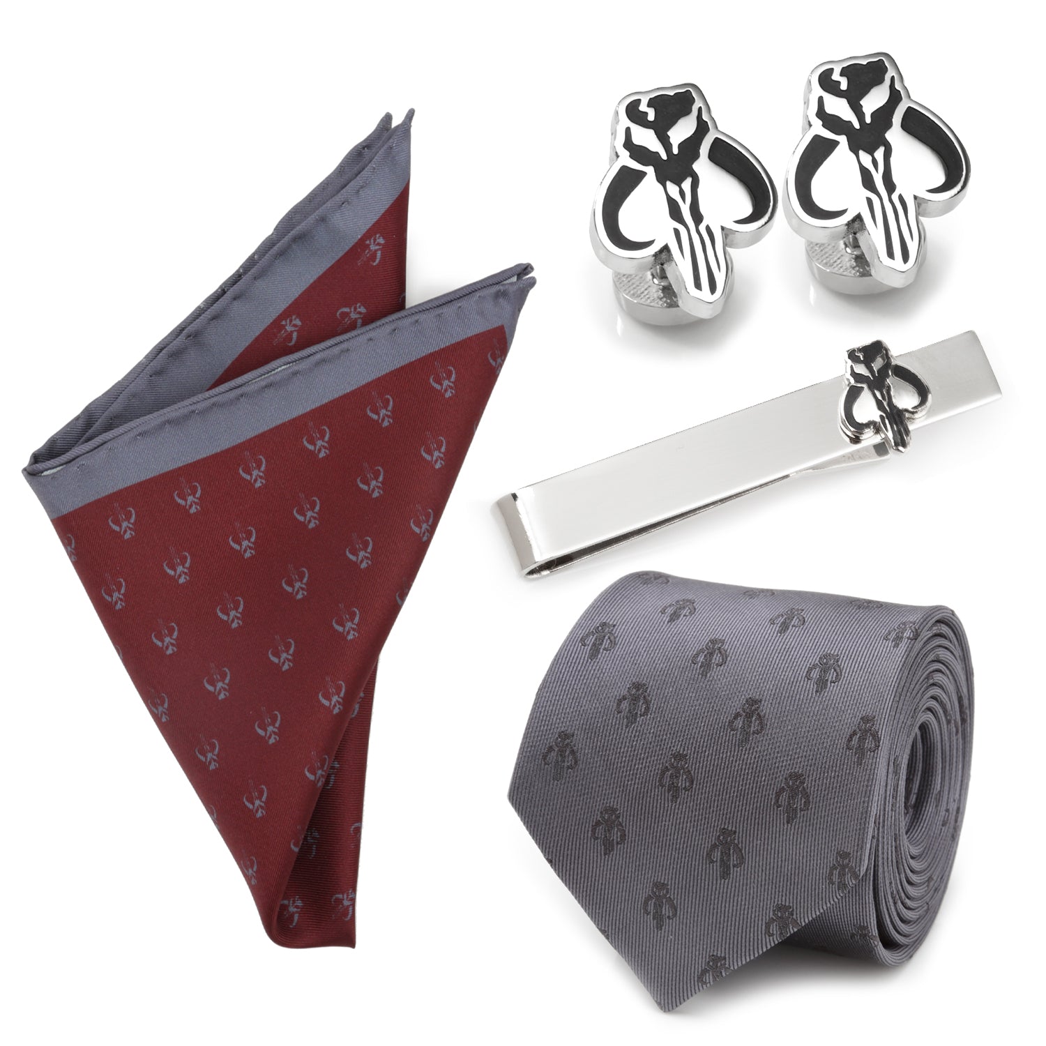  Cufflinks Ultimate the Mandalorian Gift Set - Default Title - Bonton