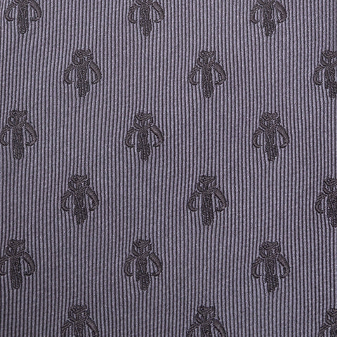 Mandalorian Gray Silk Men's Tie