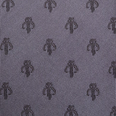 Mandalorian Gray Silk Men's Tie