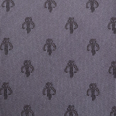 Mandalorian Gray Silk Men's Tie