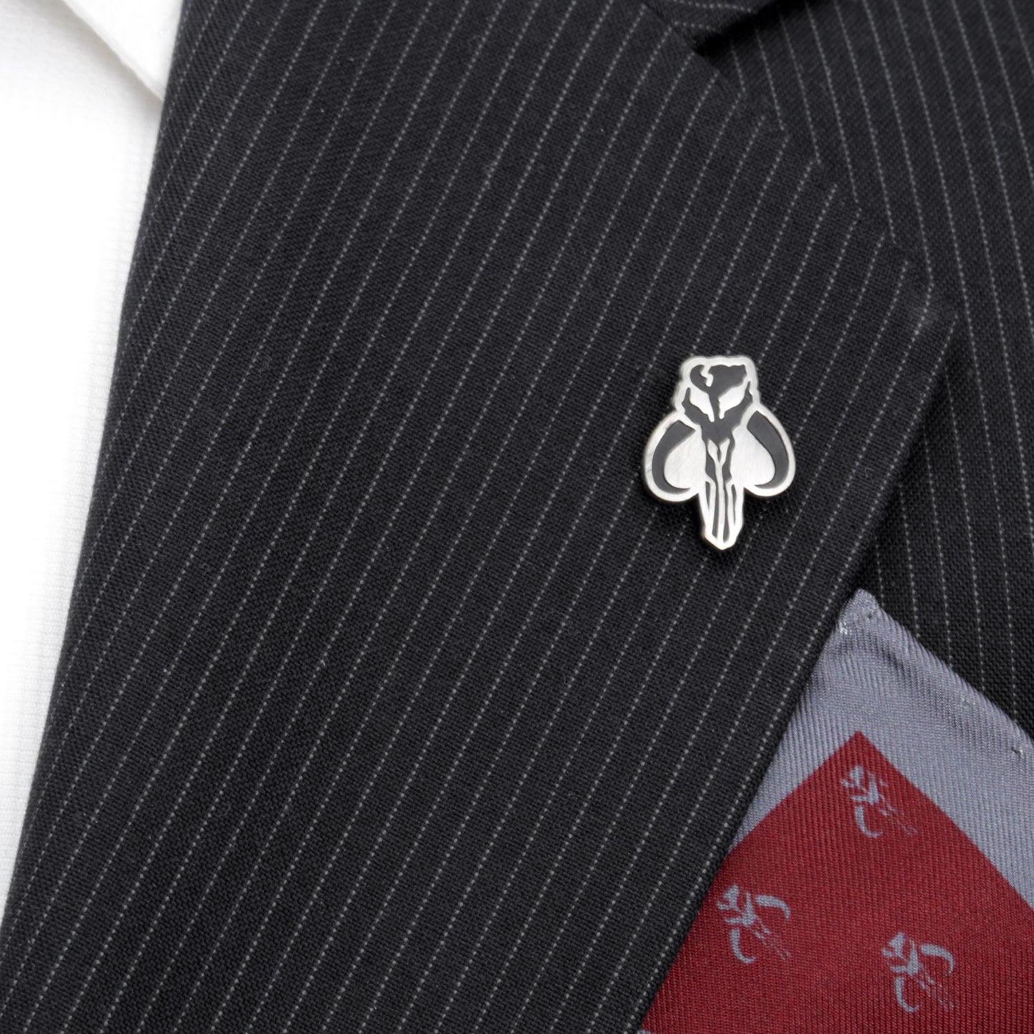  Cufflinks Mandalorian Lapel Pin - Default Title - Bonton