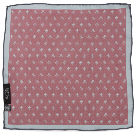 Mandalorian Red Silk Pocket Square