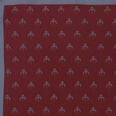 Mandalorian Red Silk Pocket Square