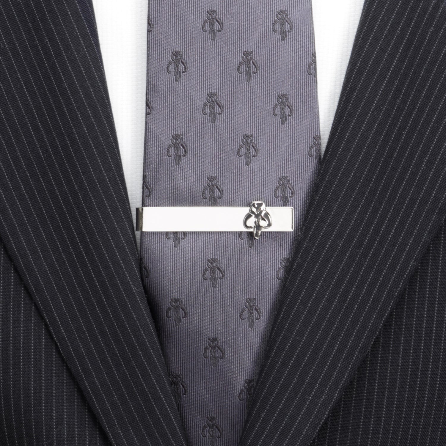  Cufflinks Mandalorian Tie Bar - Default Title - Bonton