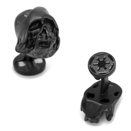 3D Melted Darth Vader Helmet Cufflinks