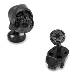 3D Melted Darth Vader Helmet Cufflinks