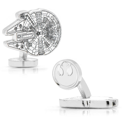 Millennium Falcon Blueprint Cufflinks