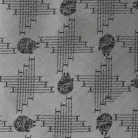 Millennium Falcon Gray Men's Tie