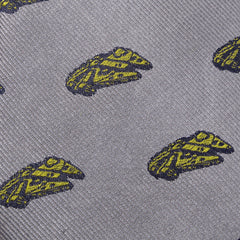 Millennium Falcon Gray Men's Tie