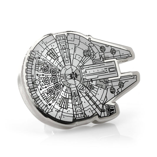 Millennium Falcon Blueprint Lapel Pin