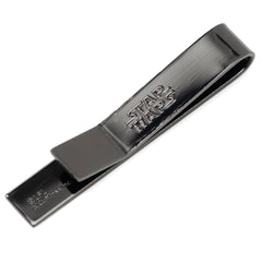 Millennium Falcon Black and White Tie Bar