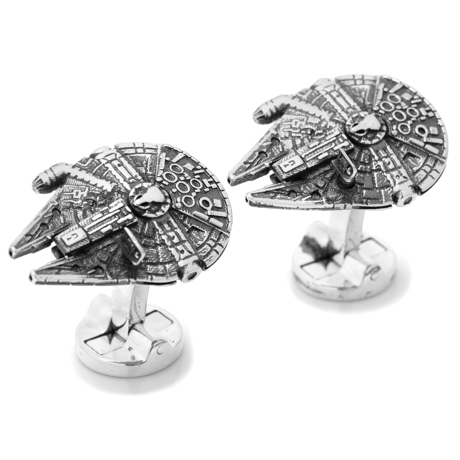  Cufflinks 3D Millennium Falcon Cufflinks - Default Title - Bonton