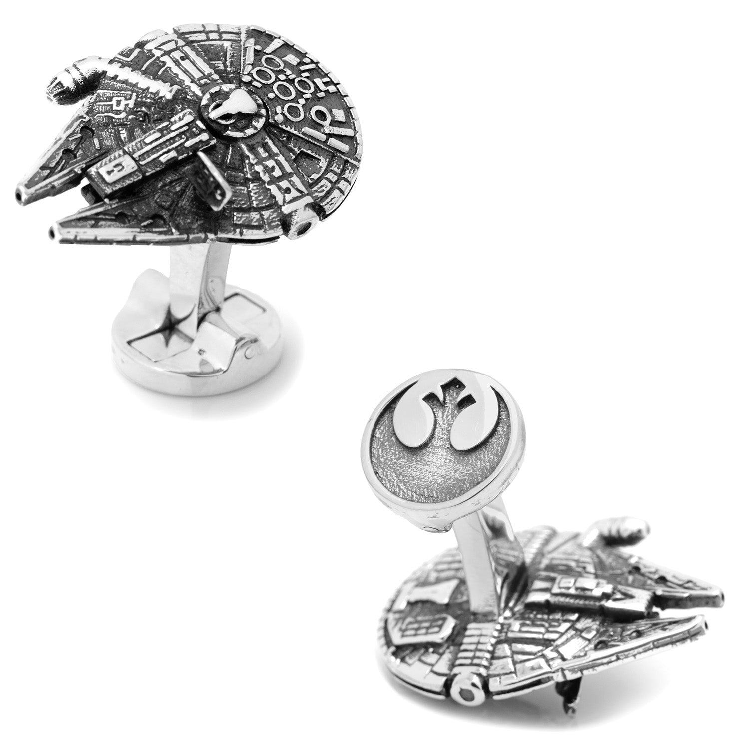  Cufflinks 3D Millennium Falcon Cufflinks - Default Title - Bonton