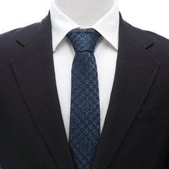 Millennium Falcon Dot Blue Men's Tie