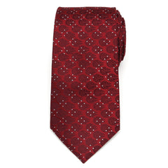 Millennium Falcon Dot Red Men's Tie