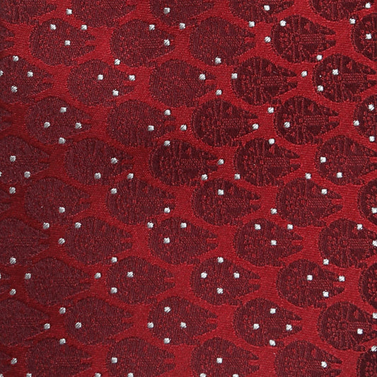 Millennium Falcon Dot Red Men's Tie