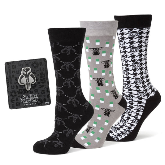 The Mandalorian Gray and Black Gift Set