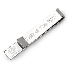 Mandalorian Message Tie Bar