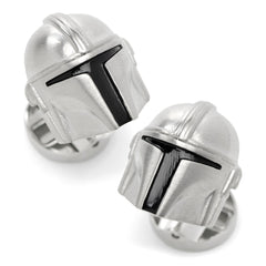 3D Mandalorian Cufflinks