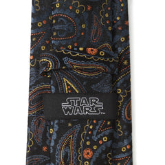 Mandalorian Black Paisley Men's Tie