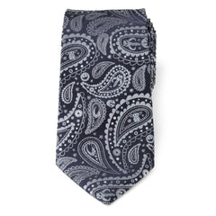 Mandalorian Blue Paisley Men's Tie