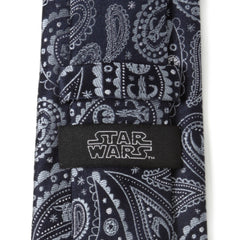 Mandalorian Blue Paisley Men's Tie