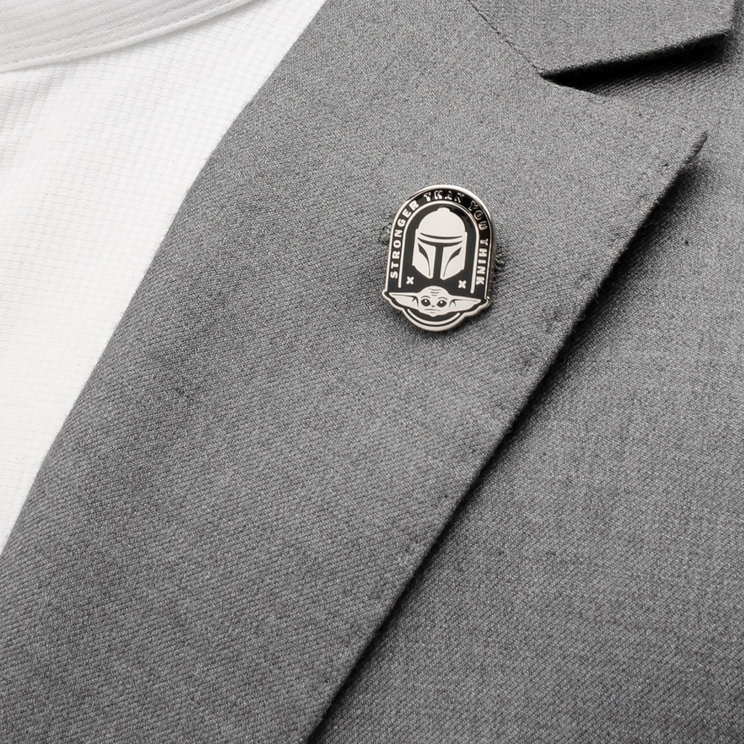  Cufflinks Stronger Mando Lapel Pin - Default Title - Bonton