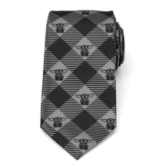 Star Wars the Child Check Black Men's Tie