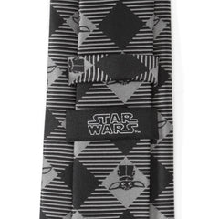 Star Wars the Child Check Black Men's Tie