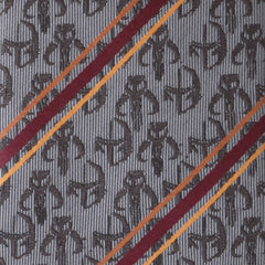 Star Wars Mando Stripe Gray Men's Tie
