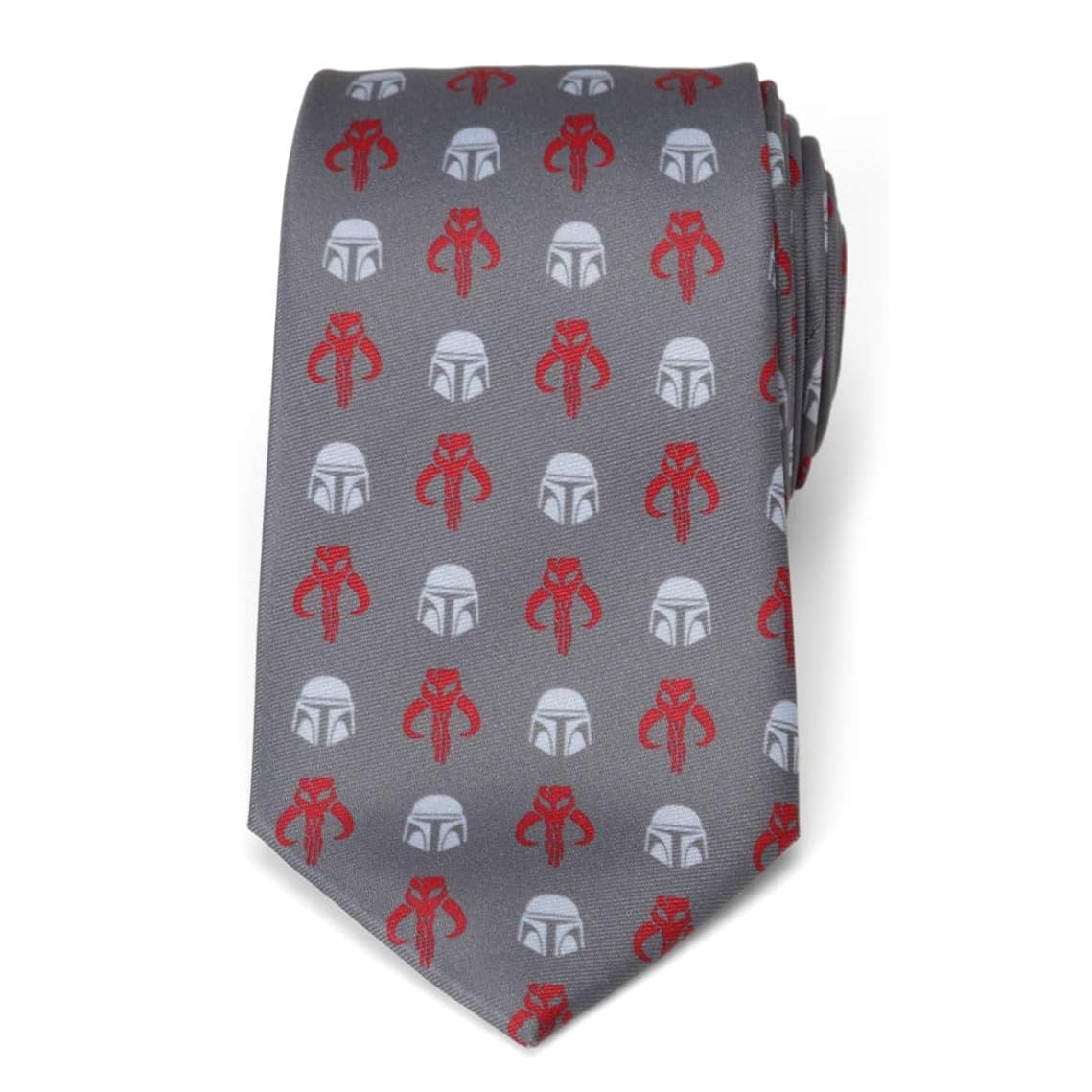  Cufflinks Star Wars Mando Gray Men's Tie - Default Title - Bonton