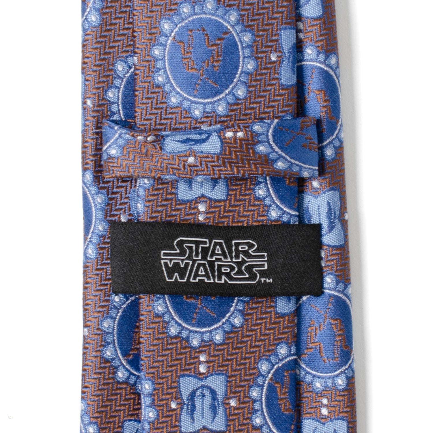  Cufflinks Obi-Wan Anakin Saber Battle Men's Tie - Default Title - Bonton