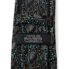 Obi-Wan Kenobi Gray Men's Tie