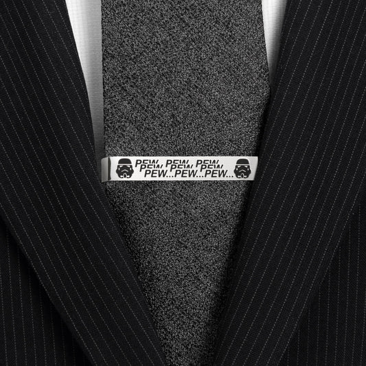 Pew Pew Pew Stormtrooper Tie Bar