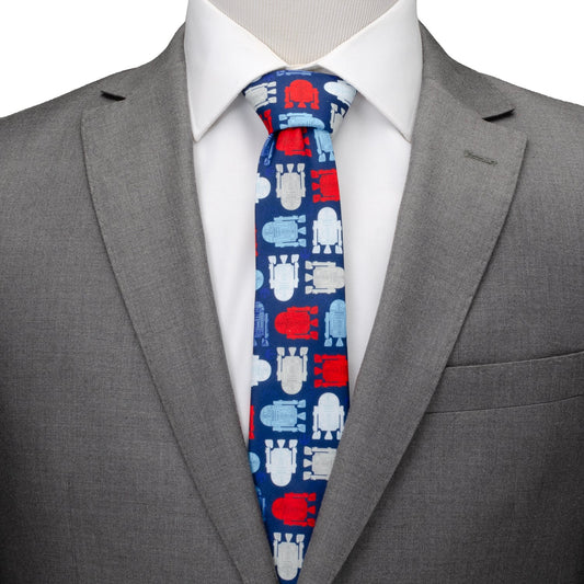 R2D2 Navy Men's Tie