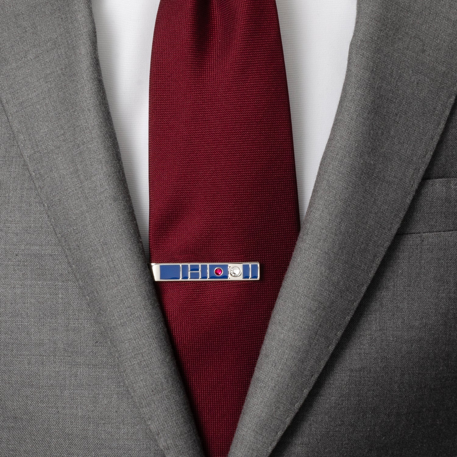  Cufflinks R2D2 Stone Tie Bar - Default Title - Bonton