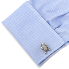 3D R2D2 Cufflinks