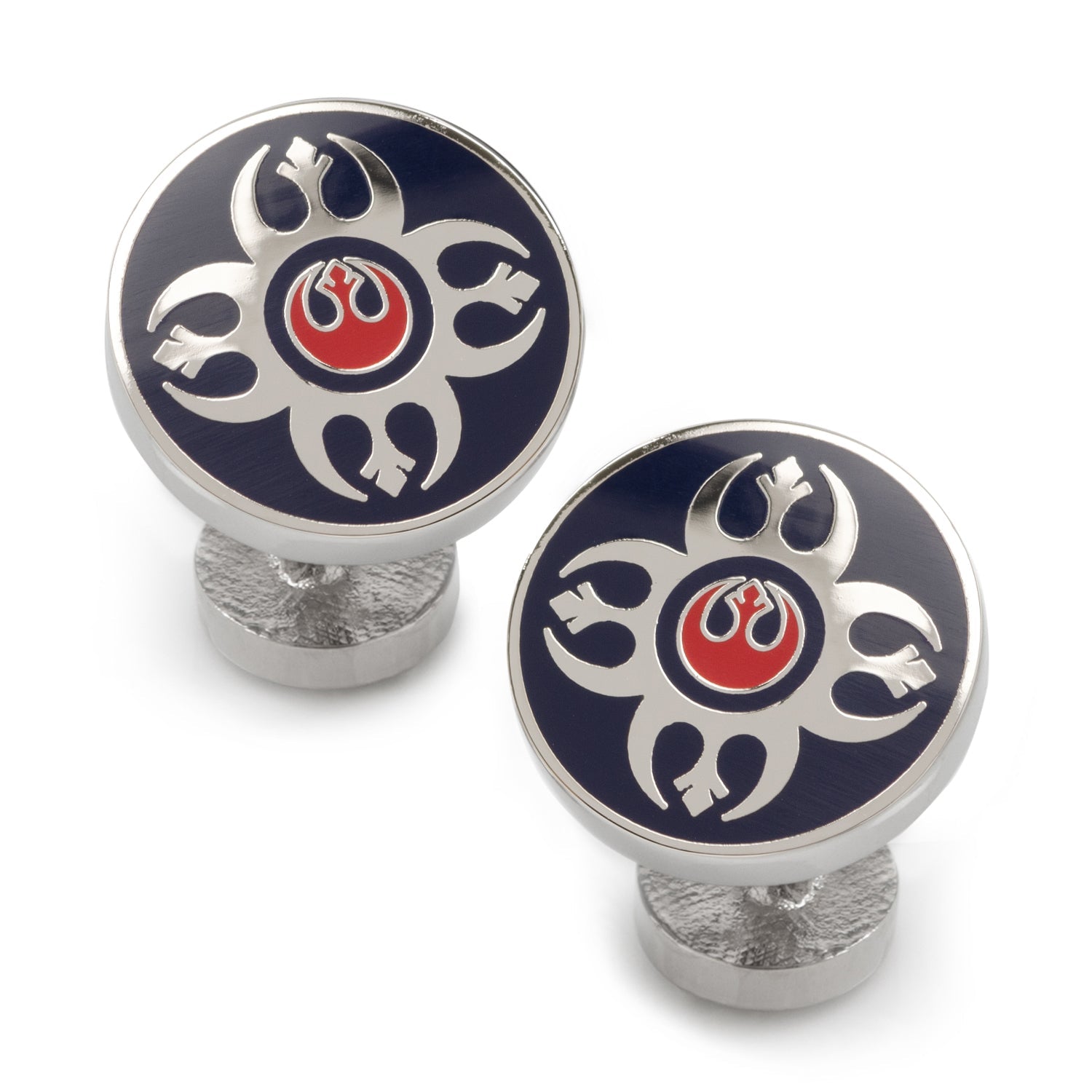  Cufflinks Rebel Blue Red Cufflinks - Default Title - Bonton