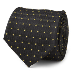 Rebel Dot Charcoal Men's Tie